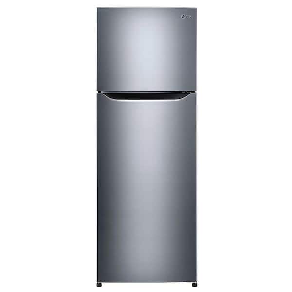 LG 11.1 cu. ft. Top Freezer Refrigerator in Platinum Silver, Counter Depth