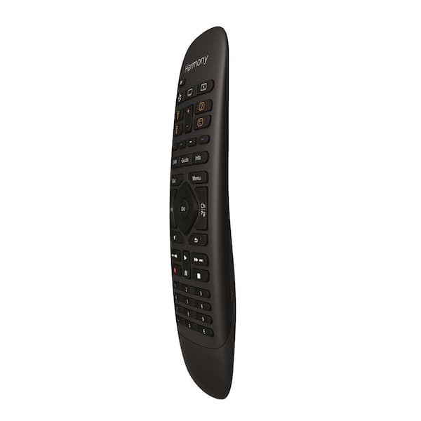 Logitech Harmony Home Companion Controller and Hub in Black 915-000239 - Home Depot