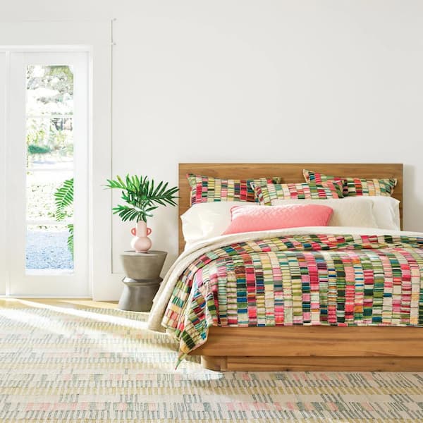 Gemma Hand Loom Knotted Cotton Juniper 3 ft. x 5 ft. Indoor Area Rug