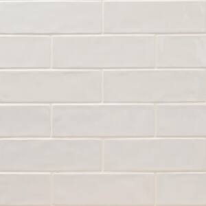 Citylights Pure Subway 4 in. x 12 in. Glossy Ceramic Wall Tile (9.69 sq. ft./Case)