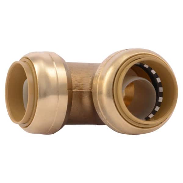 SharkBite 1 in. Push-to-Connect Brass 90-Degree Elbow Fitting