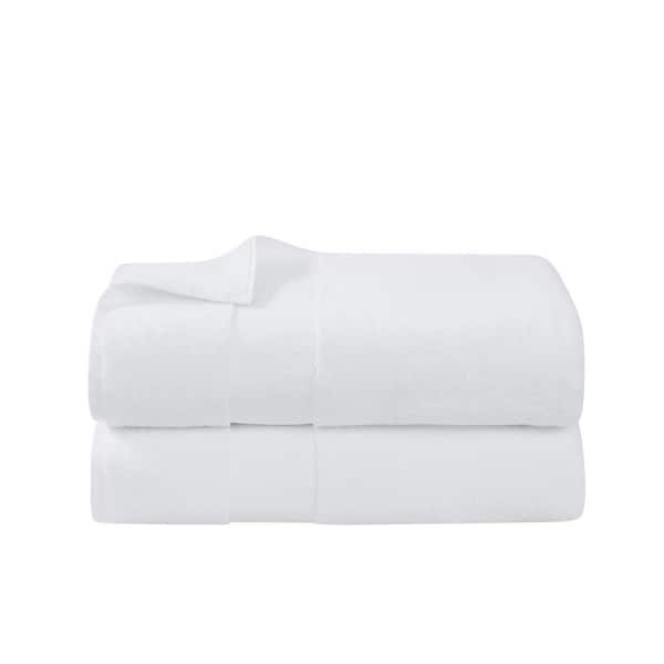 100% Turkish Cotton 2 Piece Bath Sheet in White