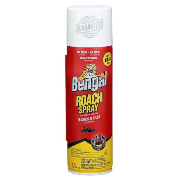 Bengal 13 oz. Odorless Stain-Free Dry Roach Insect Killer Spray 92473 ...