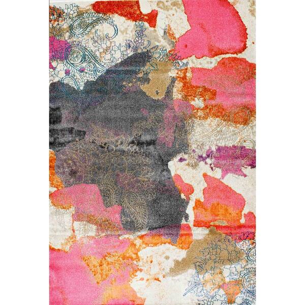 nuLOOM Gresham Pink 7 ft. x 9 ft. Area Rug