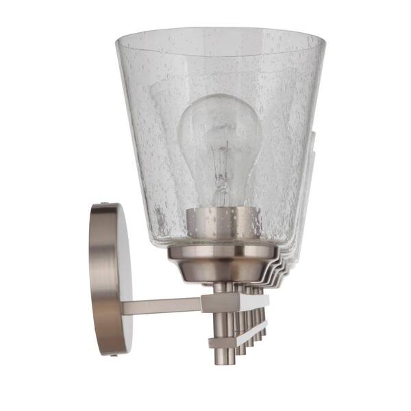a♡ CRAFTMADE Drake 42 in. 5-Light Brushed Polished Nickel