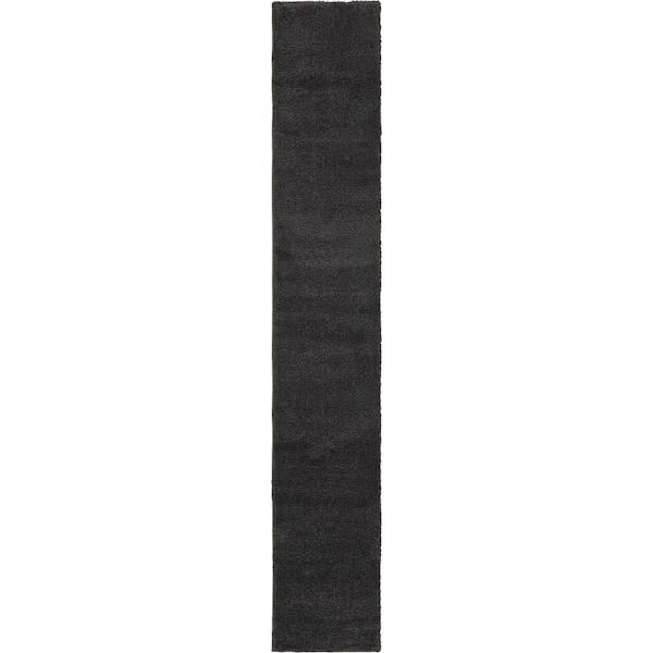 Solo Calabasas Charcoal 2' 2 x 13' 0 Runner Rug