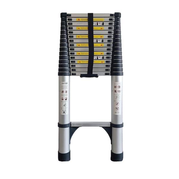 20.3 ft. Aluminum Lightweight Extension Ladder with Non-Marring Feet, 330 lbs. Load Capacity Type IA Duty Rating