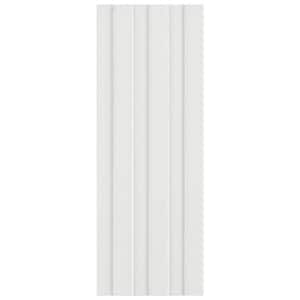 Veluto White 3 in. x 0.59 in. 3D Matte Porcelain Wall Tile Sample