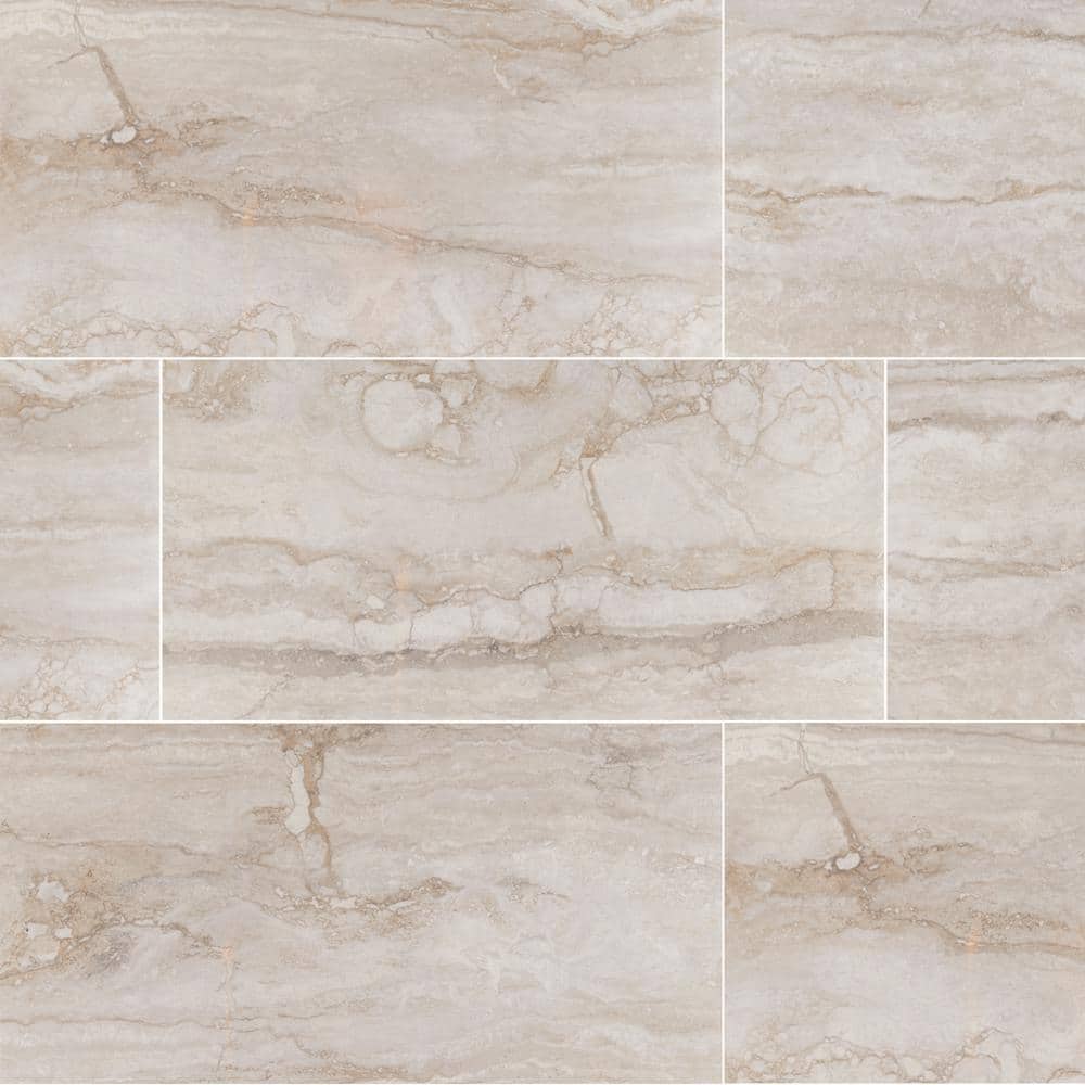 Take Home Tile Sample - Pietra Bernini Camo 4 in. x 4 in. Polished Porcelain Floor and Wall Tile price history on PriceWatchPro