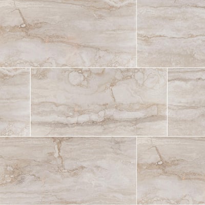 Pietra Bernini Camo 12 in. x 24 in. Polished Porcelain Floor and Wall Tile (16 sq. ft. / case)