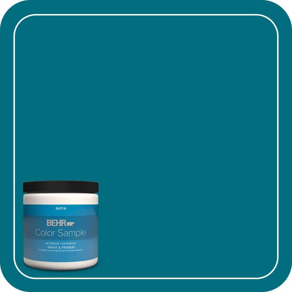 8 oz. #MQ4-54 Coastal Jetty Satin Enamel Interior/Exterior Paint & Primer Color Sample price history on PriceWatchPro