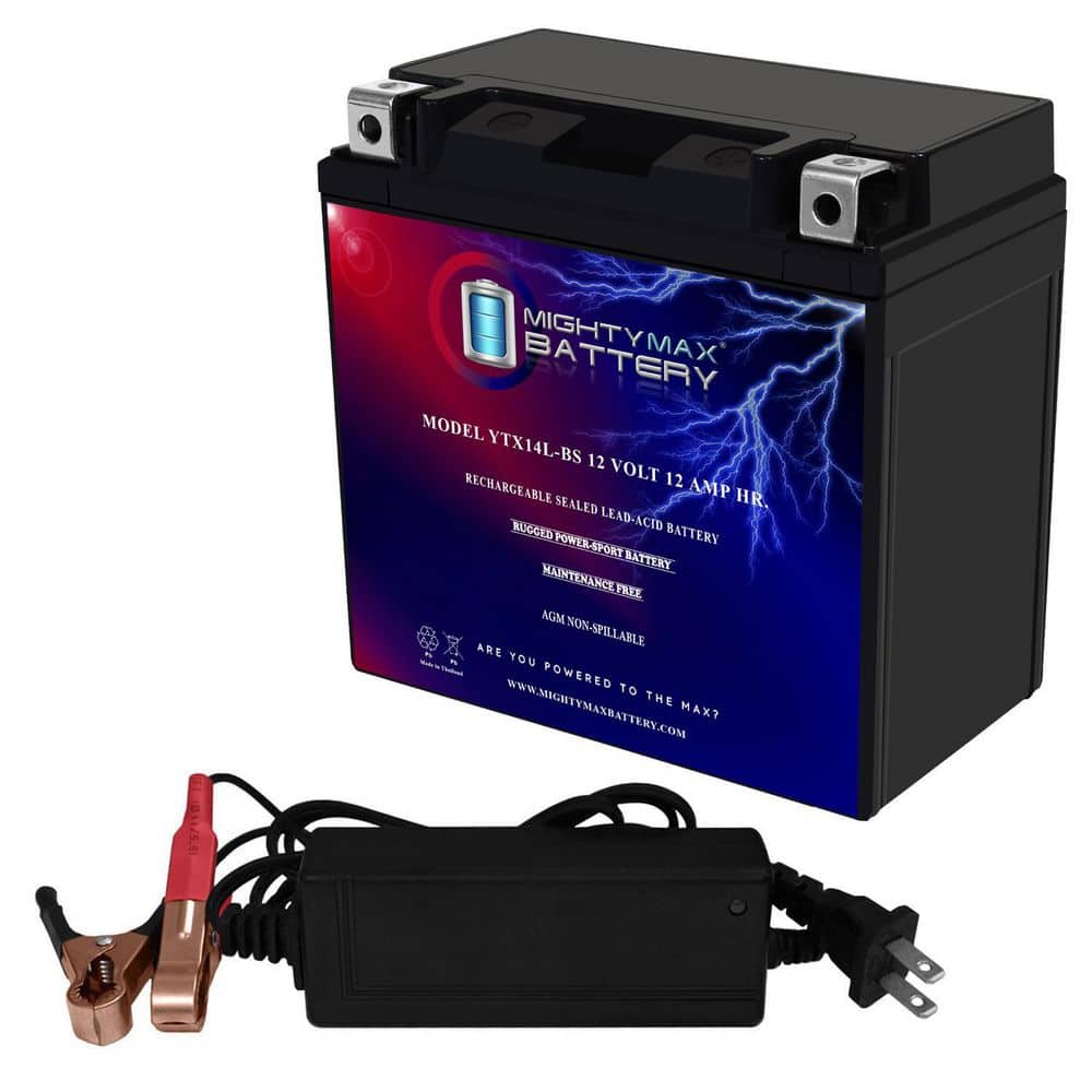 YTX14L-BS Replacement Battery Compatible with Harley-Davidson Pan-America 21-22 + 12V 2Amp Charger price history on PriceWatchPro