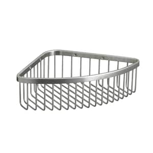 Large Shower Basket in Brushed Stainless