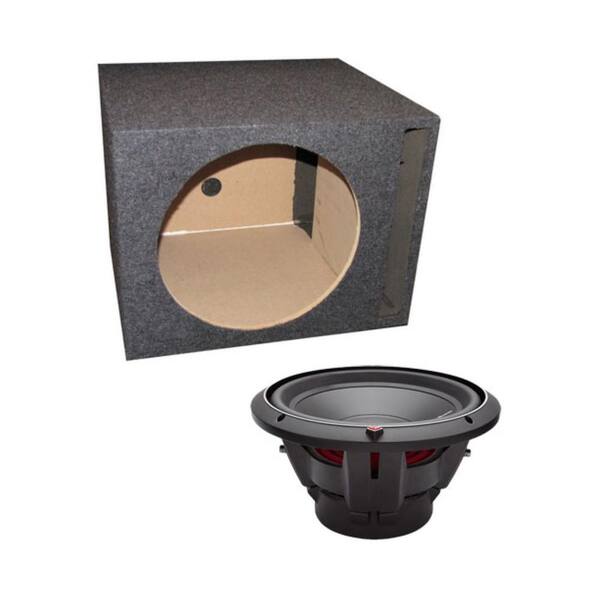 Rockford FOSGATE P2D4-12 12 in. 800-Watt Dual 4-Ohm Car Subwoofer + Sub Box