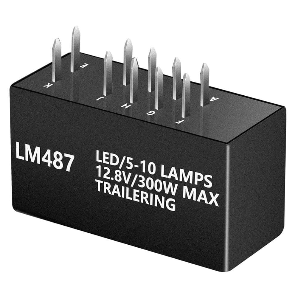 12.8-Volt Hazard Warning and Turn Signal Flasher Relay Module, Replace, Black Finish price history on PriceWatchPro