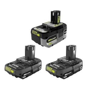 ONE+ 18V 6.0 Ah Lithium-Ion HIGH PERFORMANCE Battery and 2.0 Ah Compact Battery (2-Pack)