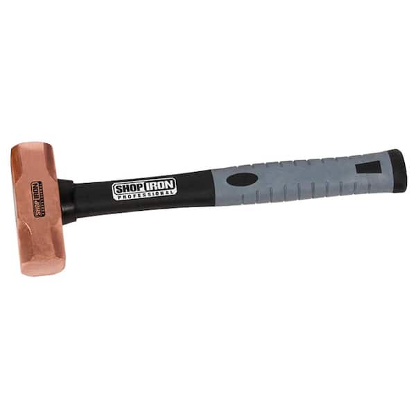 2 lbs. Brass Non-Sparking Hammer