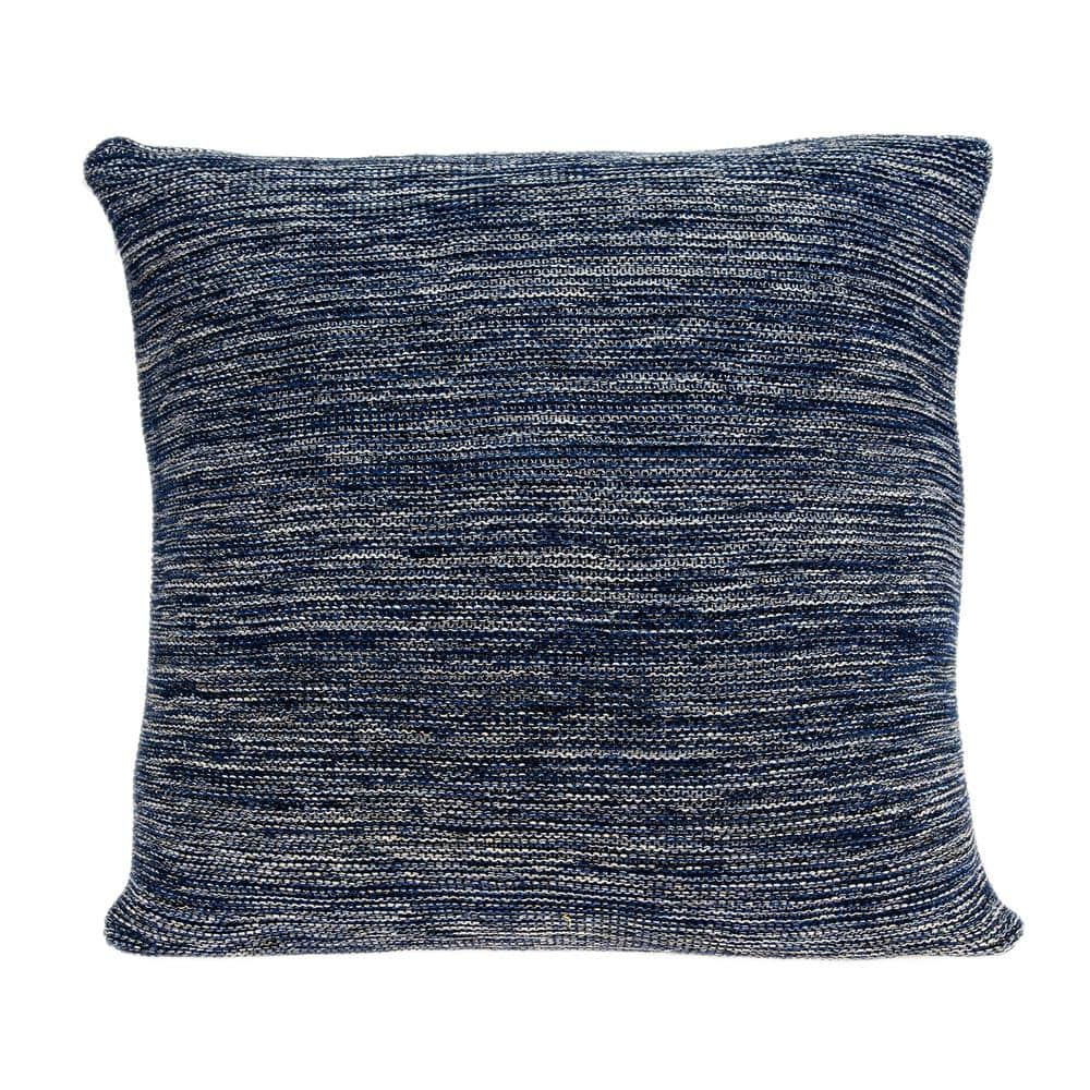 Caliga Blue Throw Pillow