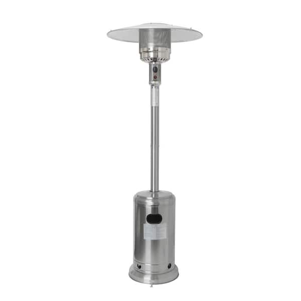 Hampton Bay 48000 Btu Stainless Steel, Outdoor Heat Lamps For Patio