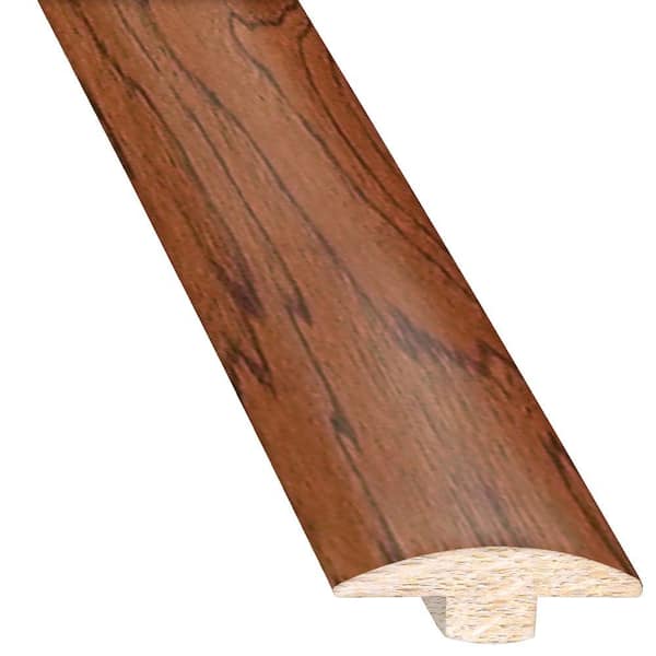 Heritage Mill Hickory Leather 5/8 in. Thick x 2 in. Wide x 78 in. Length Hardwood T-Molding