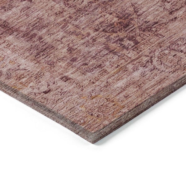 Chantille Machine Washable Indoor/Outdoor Abstract ACN1773 Merlot 2 ft. 3 in. x 7 ft. 6 in. Runner Rug