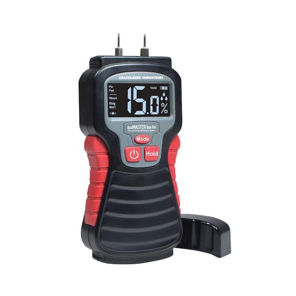 Calculated Industries AccuMASTER Duo Pro Pin and Pinless Moisture Meter for Wood and Building Materials