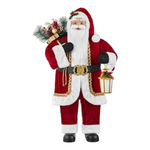 3 ft. Santa with Presents and Lantern