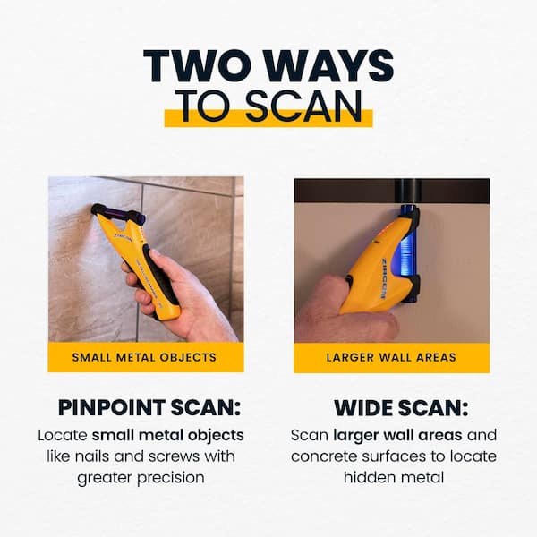 Zircon MetalliScanner M40 Metal Locator 62518 - The Home Depot