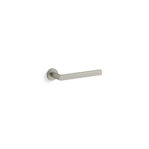 Composed 8 in. Towel Arm in Vibrant Brushed Nickel