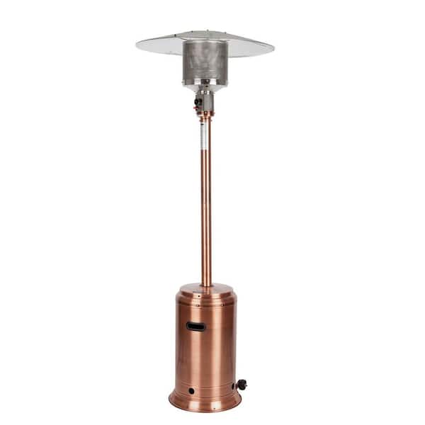 Fire Sense 46,000 BTU Copper Commercial Propane Gas Patio Heater