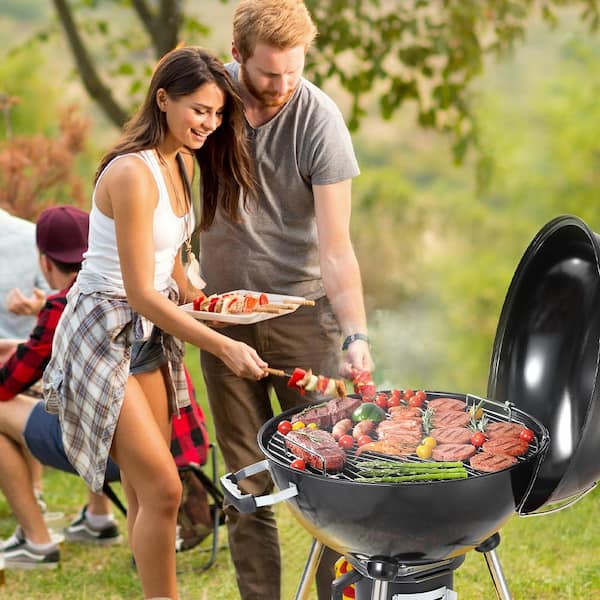 21 in. Kettle Grill Grate for 22 in. Kettle Grill Round Replacement Grates Kettle Charcoal Grill Replacement Parts