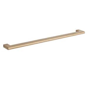 Vail 12 in. (305 mm) Center-to-Center Satin Brass Bar Pull (5-Pack)