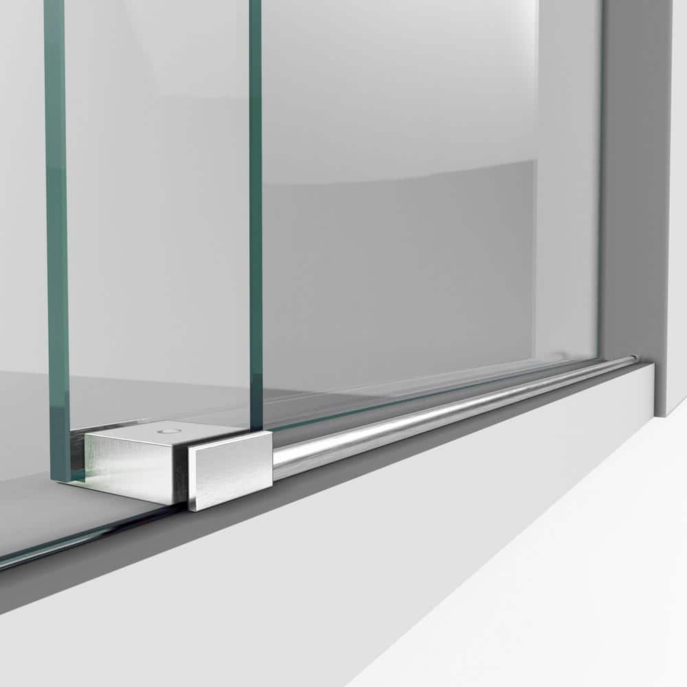 Enigma-X Frameless 72" Clear Glass Sliding Shower Door