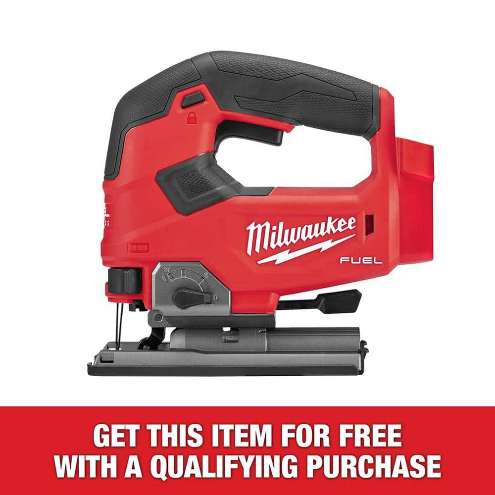 Milwaukee M18 FUEL 18V Lithium Ion Brushless Cordless Jig Saw Tool Only 2737 20 The Home Depot