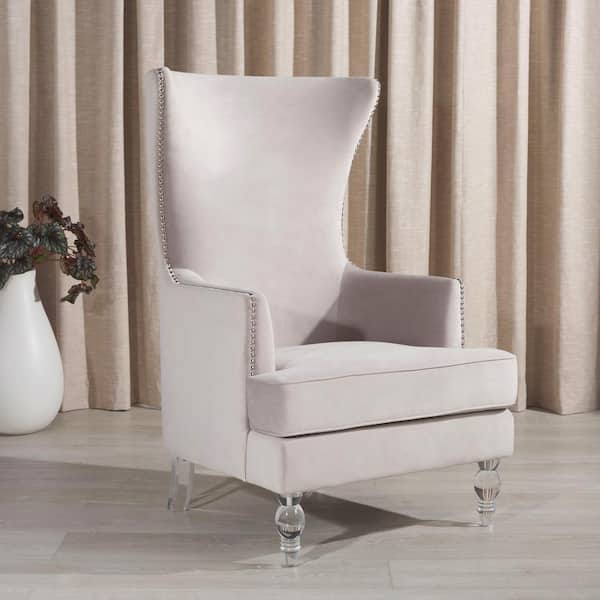 SAFAVIEH Geode Pale Taupe Side Chair