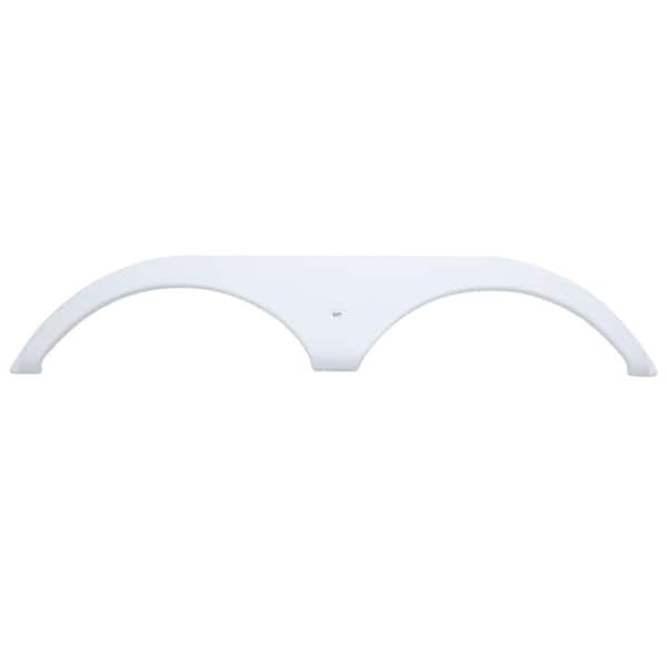 ICON Tandem Axle Fender Skirt FS1833 for Pilgrim-Polar White