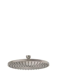 Raindance S 1-Spray Patterns 1.75 GPM 0 in. Fixed Shower Head in Brushed Nickel