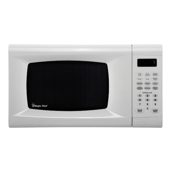 Magic Chef 0.9 cu. ft. Countertop Microwave in White