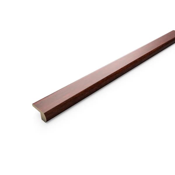Acacia 0.45 in. Thick x 2 in. Width x 78 in. Length Overlap Stair Nose Molding