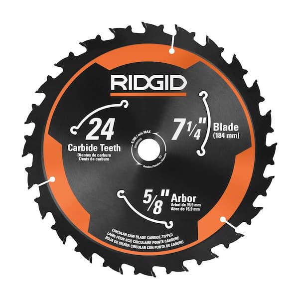 RIDGID - 18V Brushless Cordless 7-1/4 in. Circular Saw Kit with 4.0 Ah MAX Output Battery and Charger