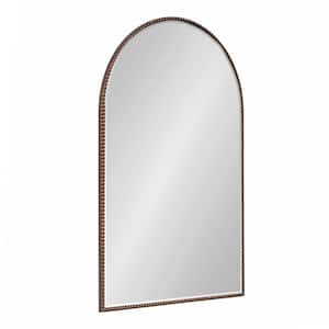 Gwendolyn 20.00 in. W x 30.00 in. H Bronze Arch Traditional Framed Decorative Wall Mirror