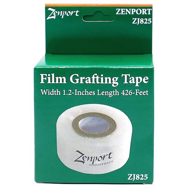 ZENPORT 1.2 in. W x 426 ft. L, Grafting Tape ZJ825 Film Grafting