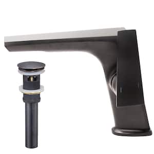 Miller Single Hole Single-Handle LAV Bathroom Faucet with Pop-Up Overflow Drain in Oil Rubbed Bronze