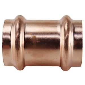 1 in. x 1 in. Copper Press x Press Repair Coupling with No Stop