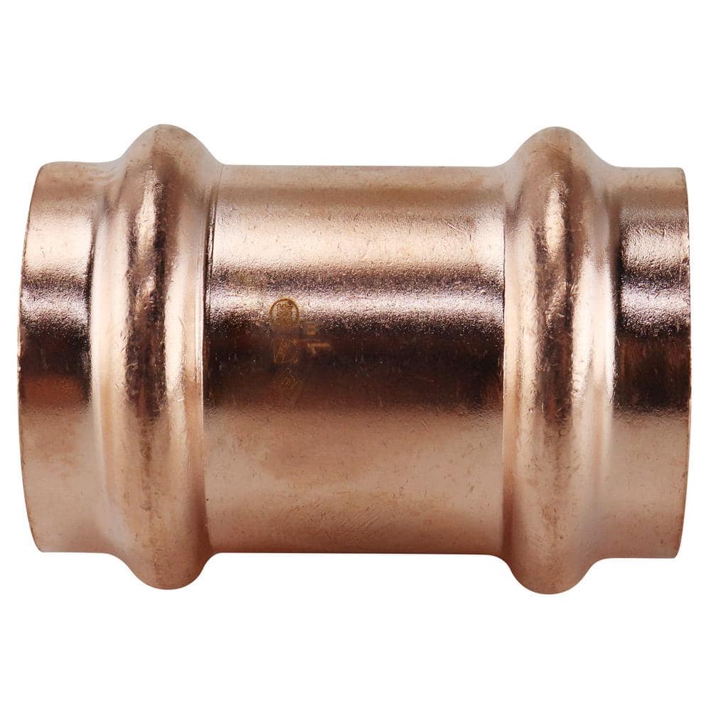 1 in. x 1 in. Copper Press x Press Repair Coupling with No Stop price history on PriceWatchPro