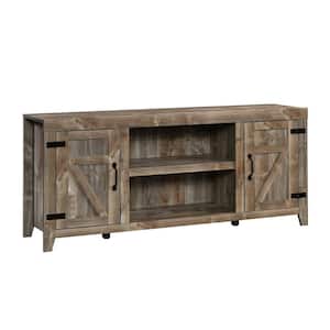 Select 62.677 in. Rustic Cedar Entertainment Center with 2-Doors Fits TV's up to 70 in.