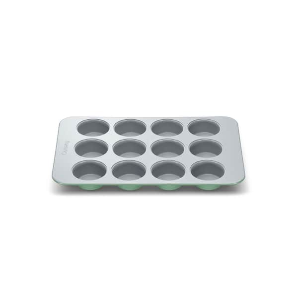 Non-Stick Ceramic Muffin Pan in Sage