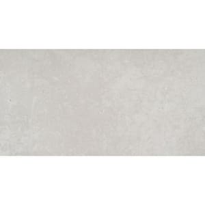 Network White 11.69 in. x 23.46 in. Matte Porcelain Concrete Look Floor and Wall Tile (11.43 sq. ft./Case)