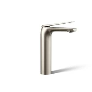 Avid Single Hole Single-Handle 1.2 GPM Bathroom Faucet in Vibrant Brushed Nickel