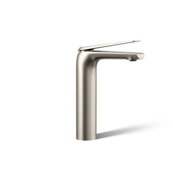 KOHLER Avid Single Hole Single-Handle 1.2 GPM Bathroom Faucet in Vibrant Brushed Nickel
